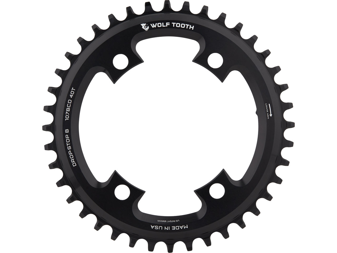 Wolf Tooth 107 BCD Kettenblatt für SRAM Wolf Tooth 107 BCD Kettenblatt für SRAM