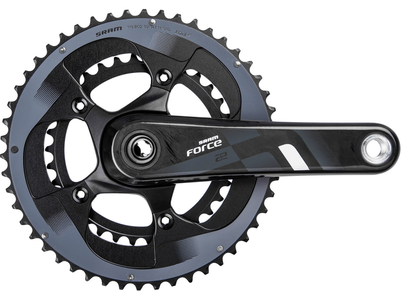 SRAM Force 22 GXP 11 speed Carbon Crankset Light precise bike components