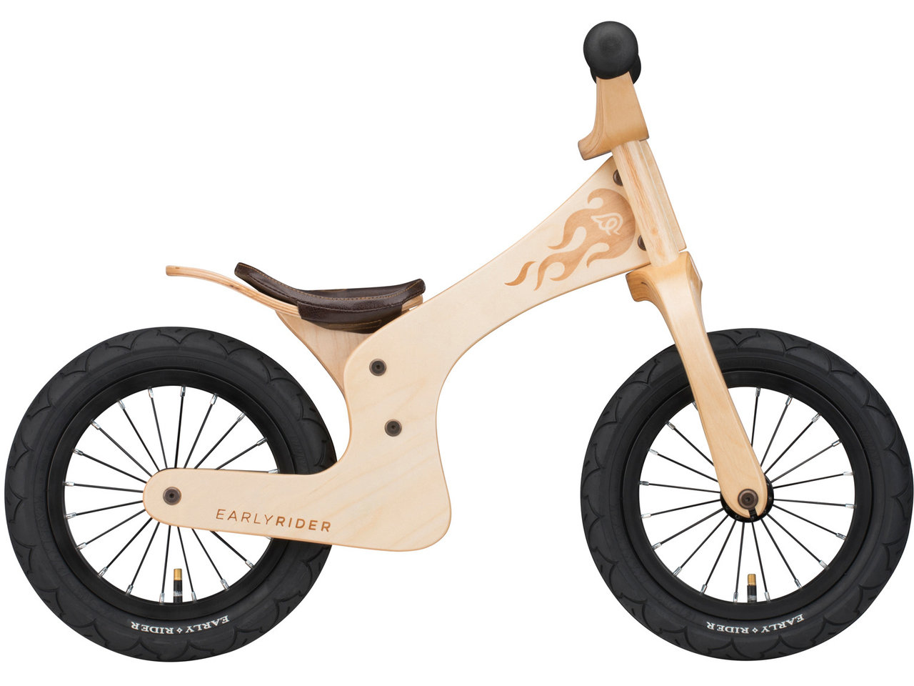 Kids wooden balance bike outlet