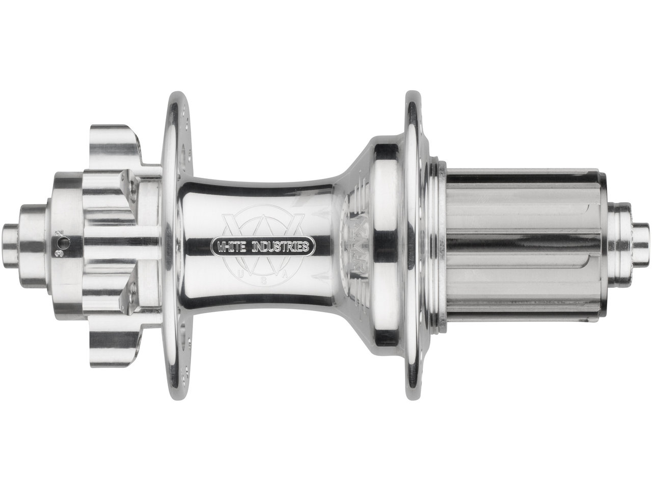 新品 WHITE INDUSTRIES XMR フロントハブ 12mmスルー WHITE