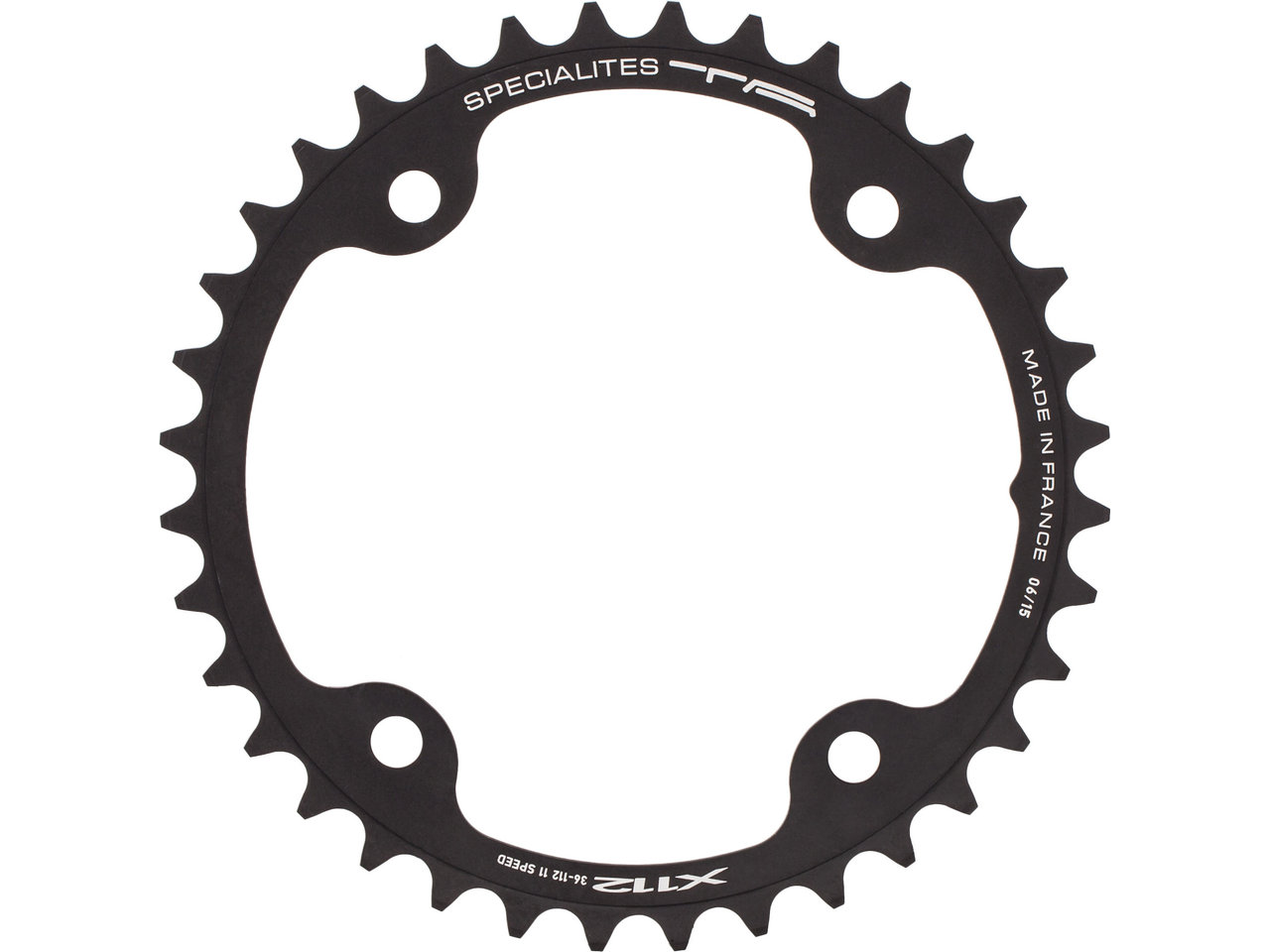 SPECIALITES TA Kettenblatt X112, 4-Arm, innen, 112 mm Lochkreis SPECIALITES TA Kettenblatt X112, 4-Arm, innen, 112 mm Lochkreis