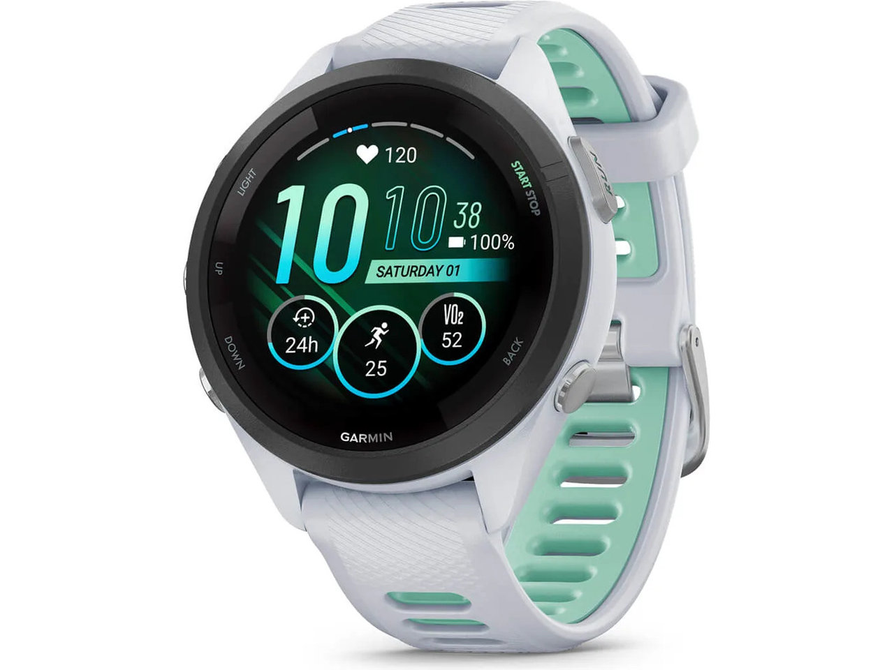 Garmin Forerunner 265S Smartwatch mit Schnellwechsel-Silikon-Armband 18 Garmin Forerunner 265S Smartwatch mit Schnellwechsel-Silikon-Armband 18