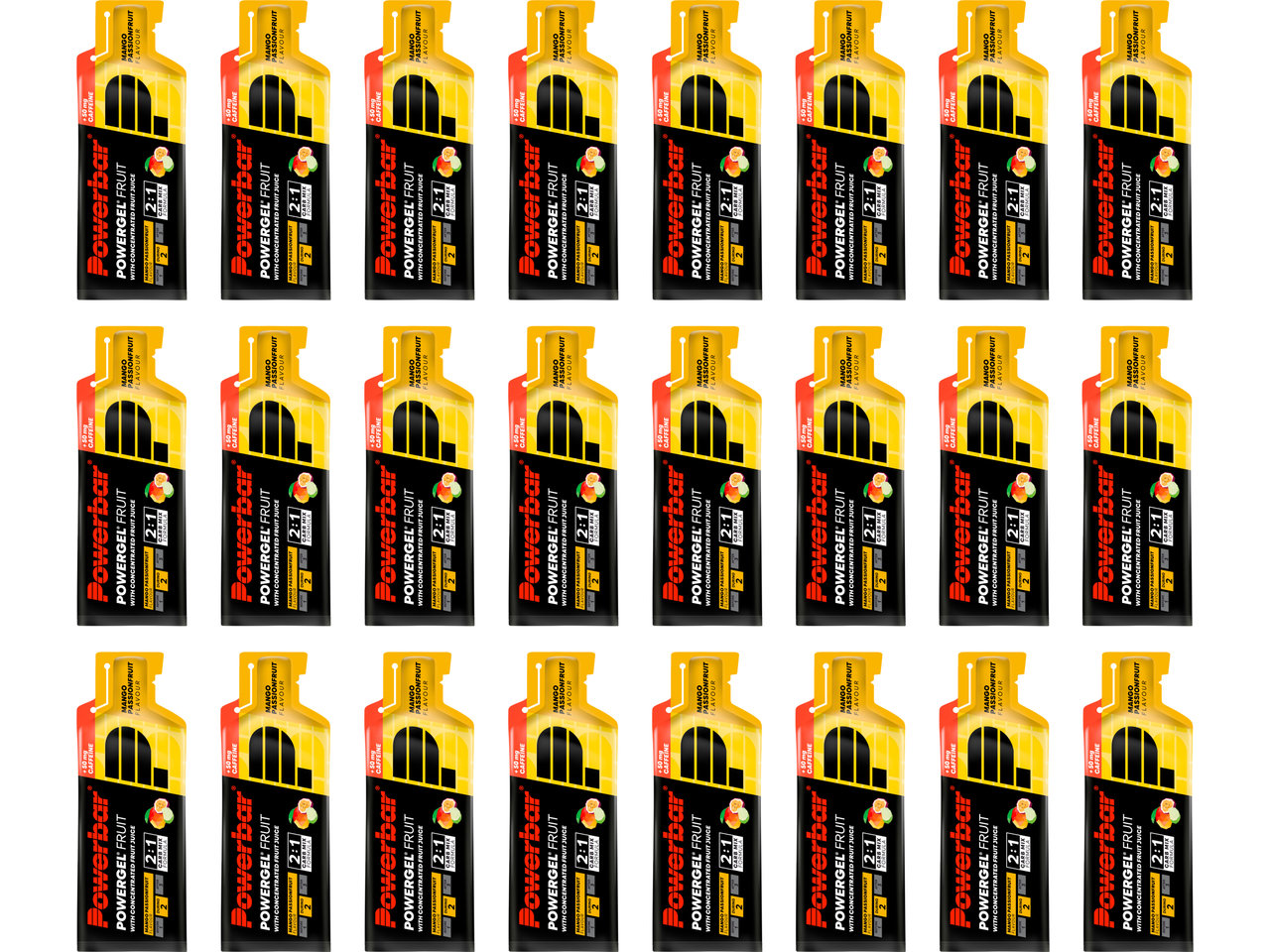 Powerbar Powergel Original Boks Med Energigeler Mango 41g 24 Enheter Powerbar Powergel Original Boks Med Energigeler Mango 41g 24 Enheter
