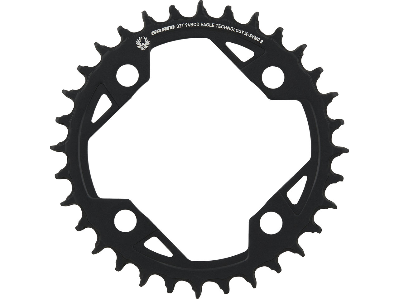 SRAM Kettenblatt X-Sync 2 Eagle 4-Arm 94 mm Lochkreis für E-MTB