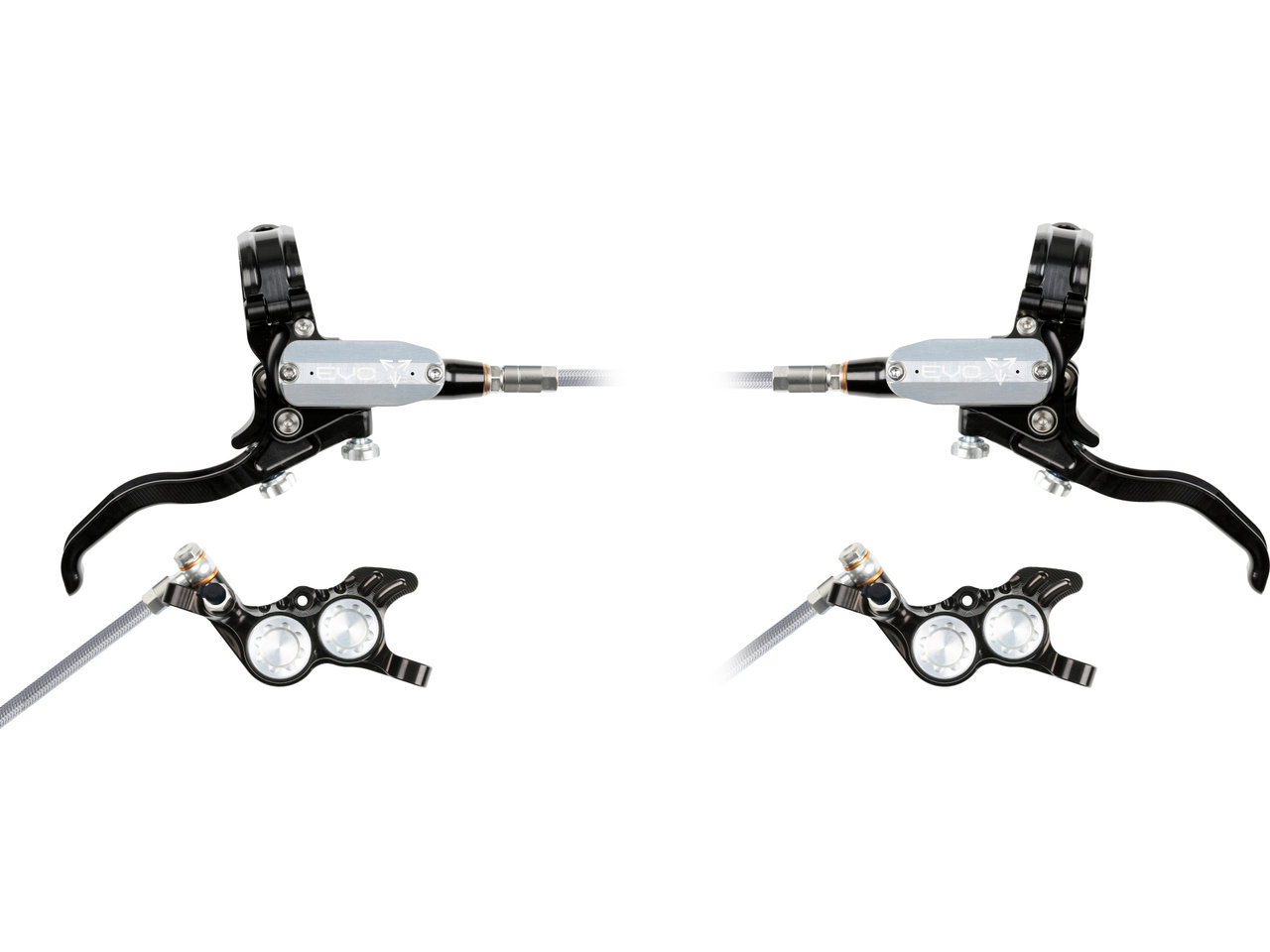 Evo Gr4 V+h Set Scheibenbremse Mit Stahlflexleitung
