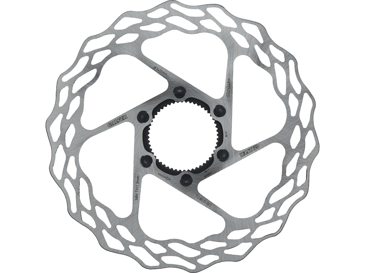 Galfer Fixed Disc Wave 1,8 mm Road Center Lock Bremsscheibe für Fulcrum AFS