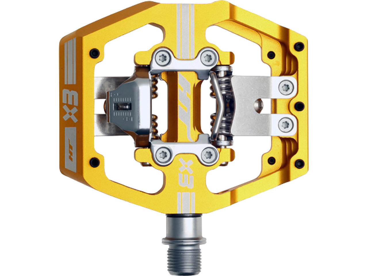 Pedale Ht-x3 Cnc Cromoly Gold