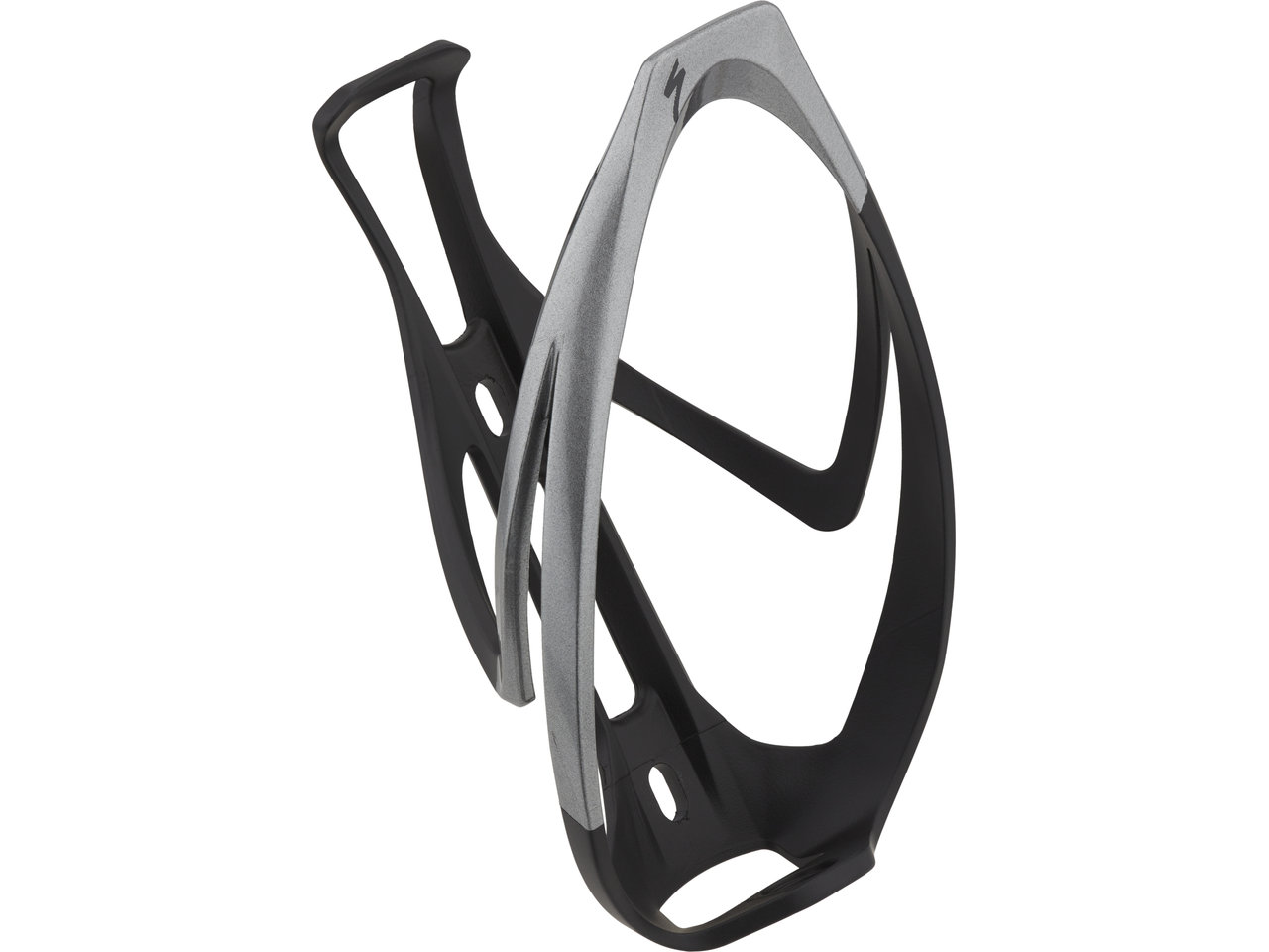 Matte black / liquid silver