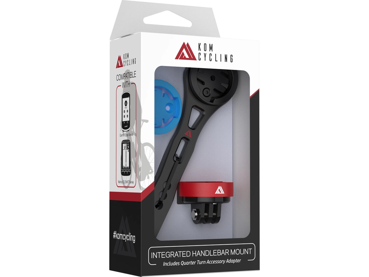 Kom Cycling Garmin/gopro Integrated Sykkelcomputerfeste