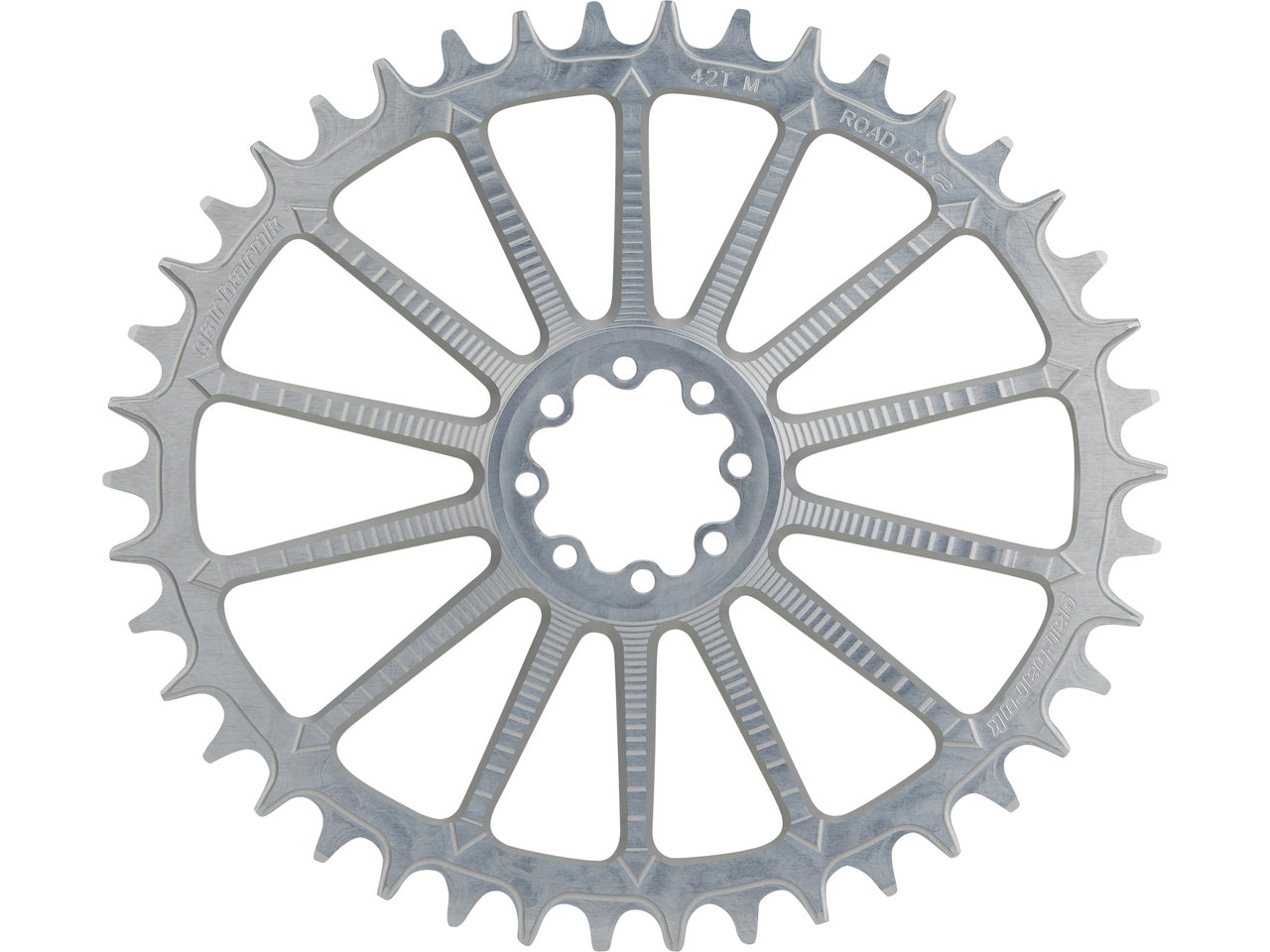 Kettenblatt Oval Axs Road/cx Sram Direct Mount 8-loch 1-fach