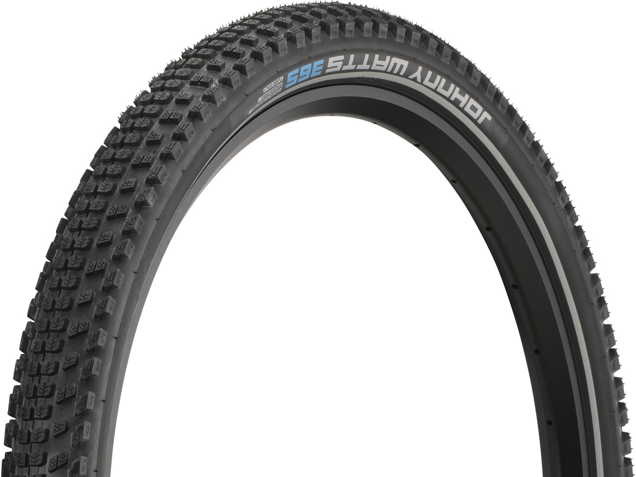 Schwalbe Johnny Watts 365 DD RaceGuard Tube Foldedekk 650b x 60mm (60-584) E-50 svart med refleks