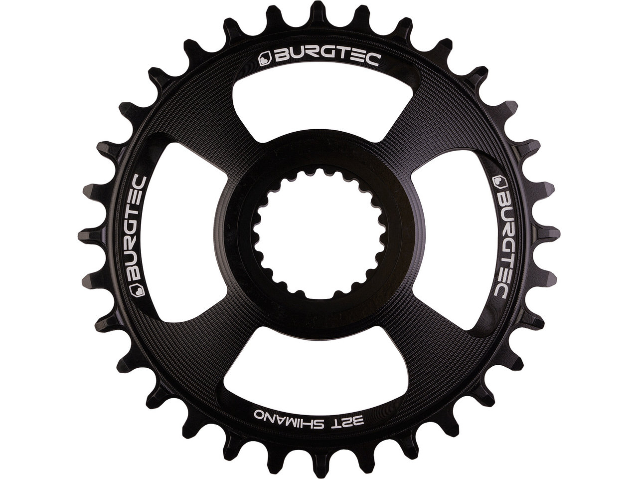 Burgtec Thick Thin Kettenblatt für Shimano DM M6100/M7100/M8100/M9100