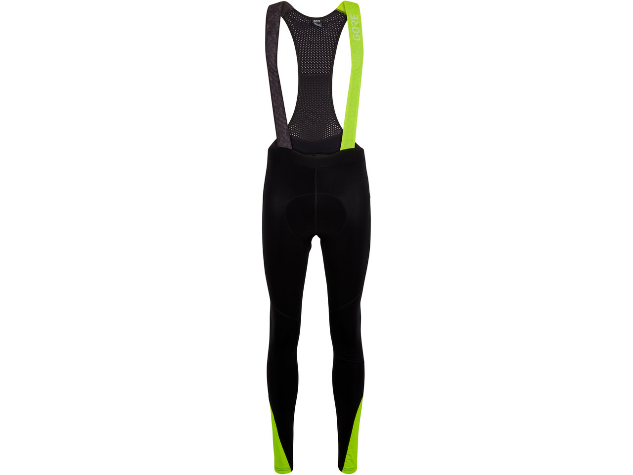 black neon yellow M