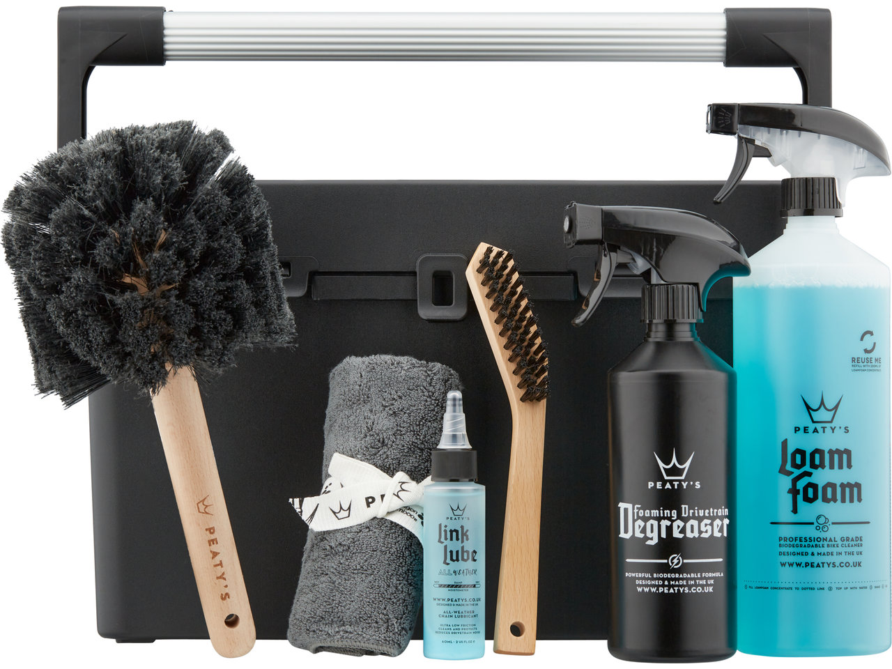 Peaty's Complete Bicycle Cleaning Kit Reinigungsset Peaty's Complete Bicycle Cleaning Kit Reinigungsset