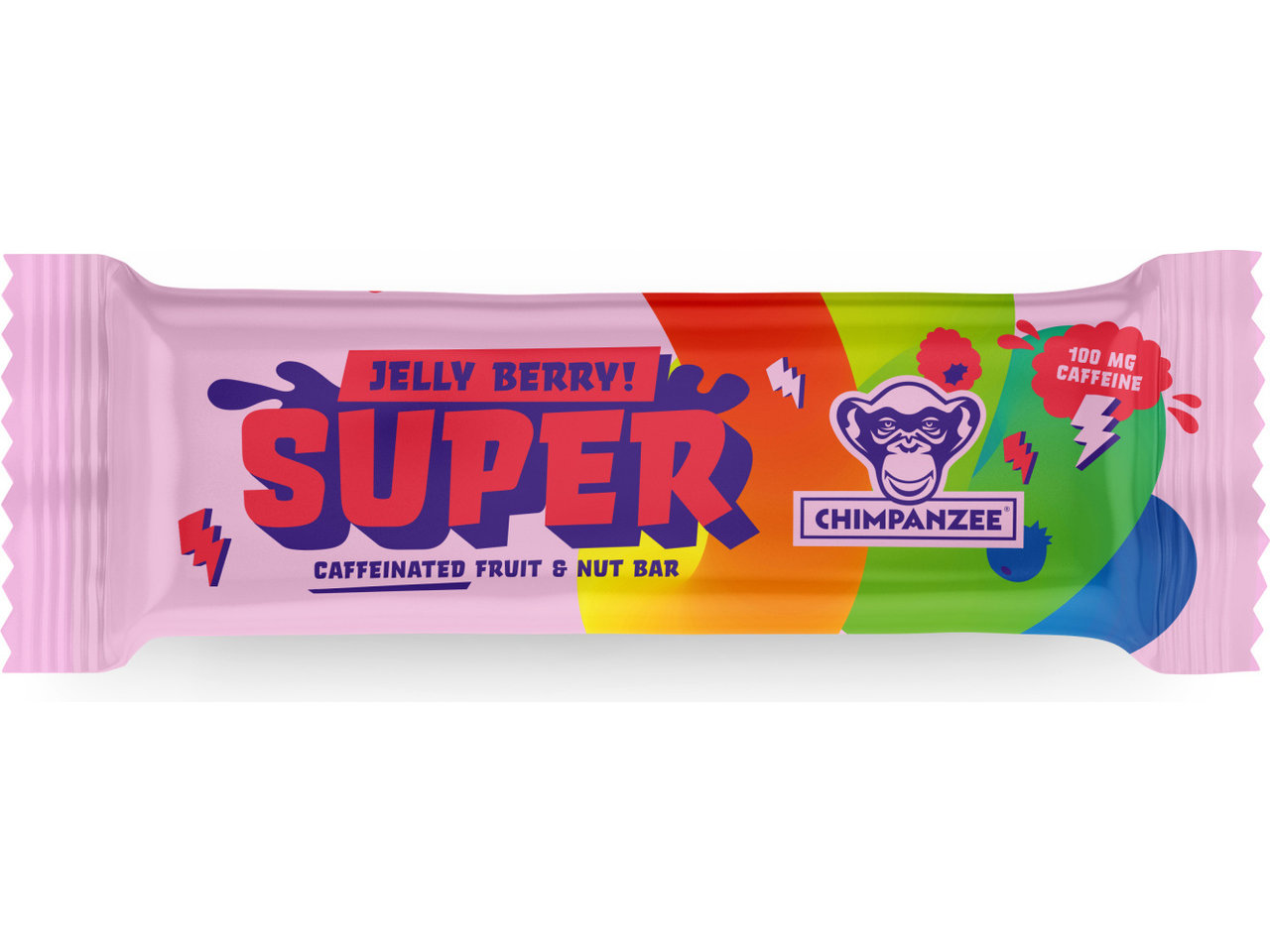 Chimpanzee Super Eske Med Seige Energibarer 55g 20 Enheter