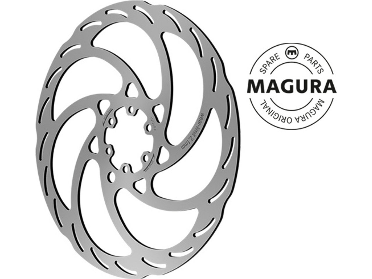 Magura MDR-S 2.5 6-Bolt Bremseskive Magura MDR-S 2.5 6-Bolt Bremseskive