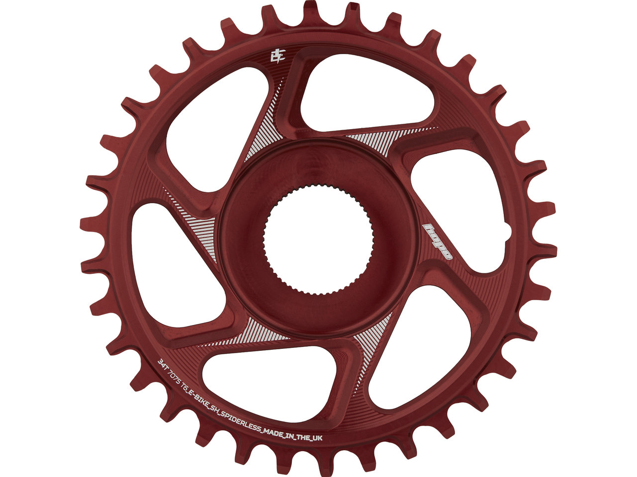 R22 Spiderless Direct Mount E-bike Kettenblatt Für Shimano Ep8/e8000