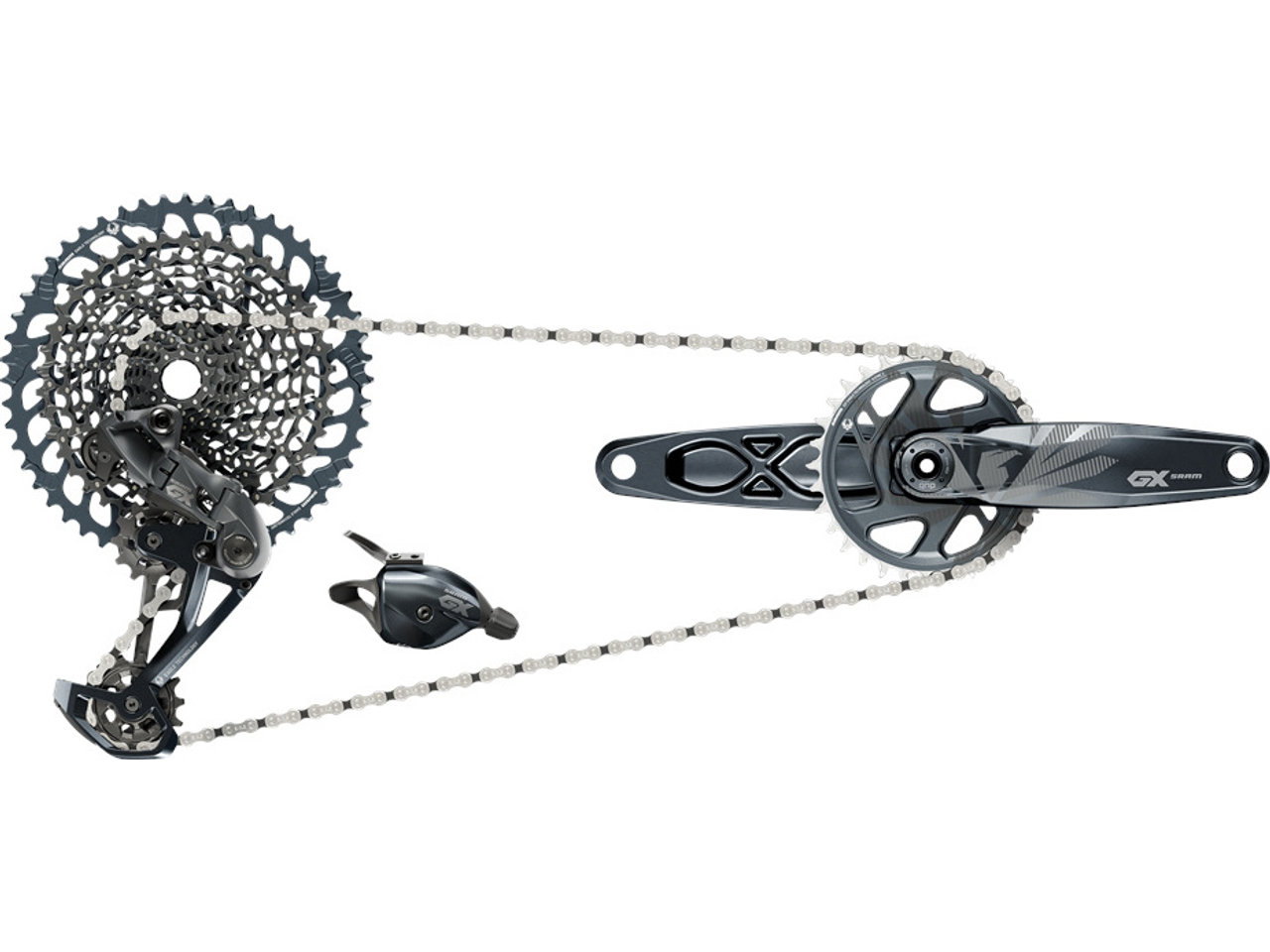 SRAM GX Eagle DUB Boost 1x12-fach Gruppe