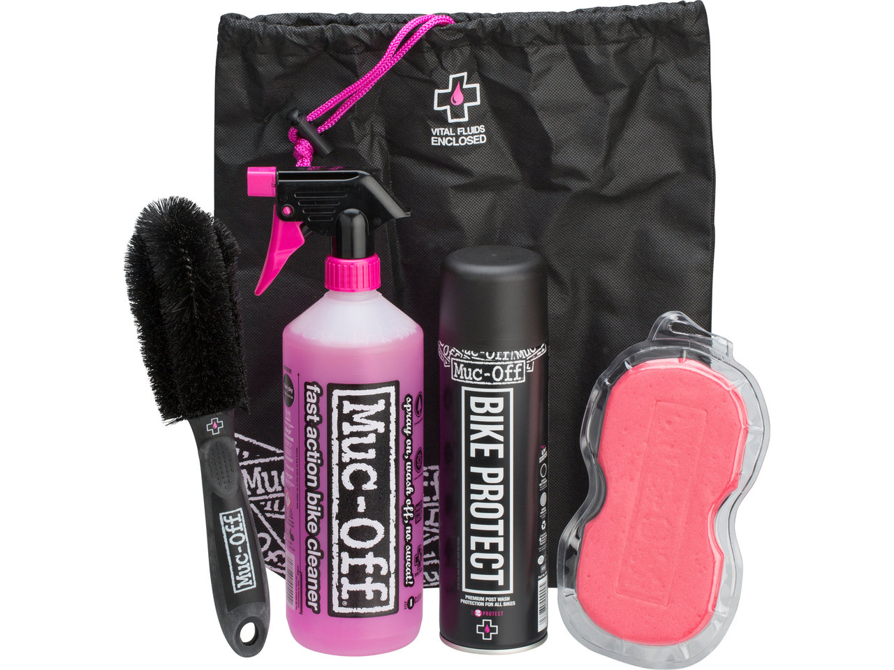 Muc-Off Essentials Kit Reinigungsset Muc-Off Essentials Kit Reinigungsset