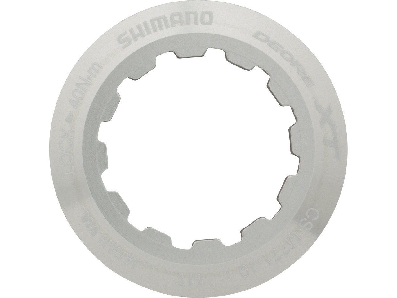 Shimano Verschlussring für XT CS-M771-10 10-fach