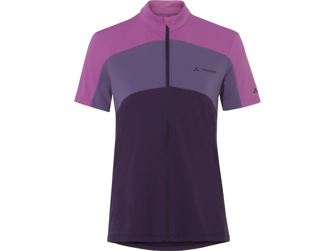 Vaude Matera Full Zip Kort Ermet Trøye Vaude Matera Full Zip Kort Ermet Trøye