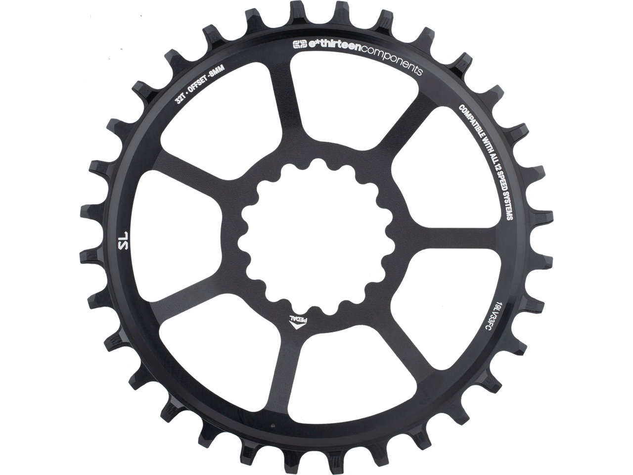 e*thirteen Kettenblatt SL Guidering Direct Mount 1-fach e*thirteen Kettenblatt SL Guidering Direct Mount 1-fach