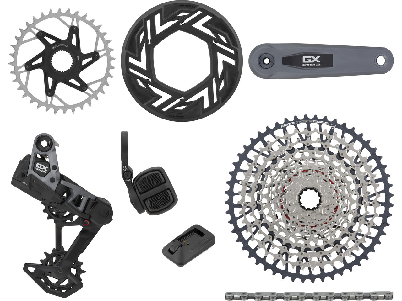 SRAM GX Eagle Transmission AXS 1x12-fach E-MTB Gruppe für Bosch