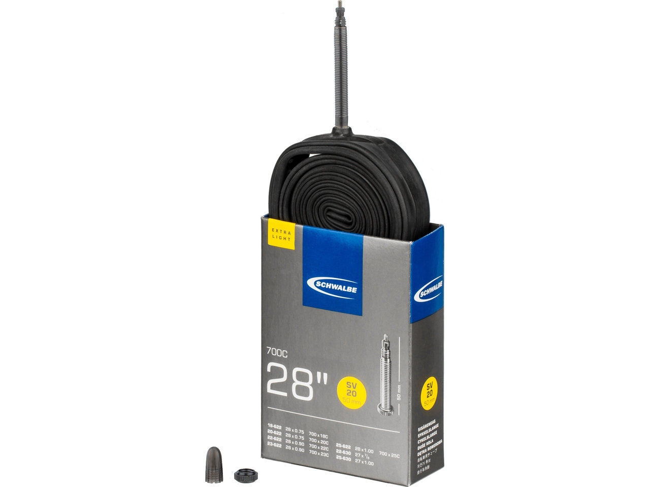 Schwalbe Schlauch 20 Extralight für 28"