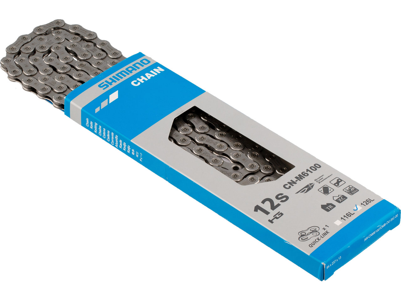 Shimano Kette CN-M6100 Quick-Link 12-fach
