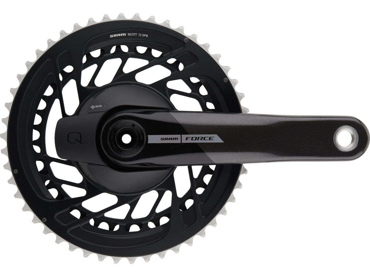 SRAM Force D2 AXS DUB DM 2x12-fach Carbon Powermeter Kurbelgarnitur SRAM Force D2 AXS DUB DM 2x12-fach Carbon Powermeter Kurbelgarnitur