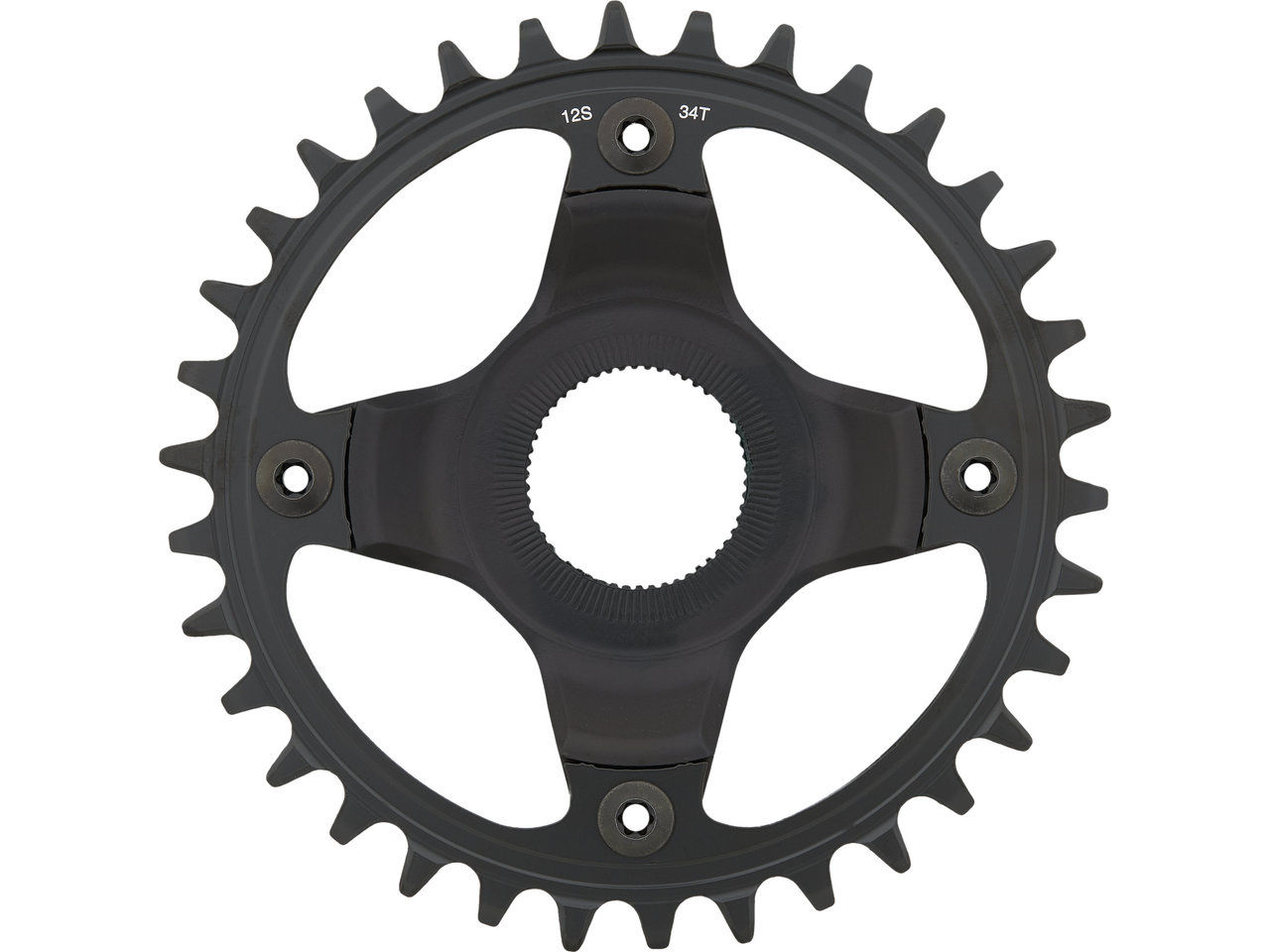 Shimano STEPS Kettenblatt FC-E8000 12-fach 53 mm Kettenlinie (SM-CRE80-12-B)