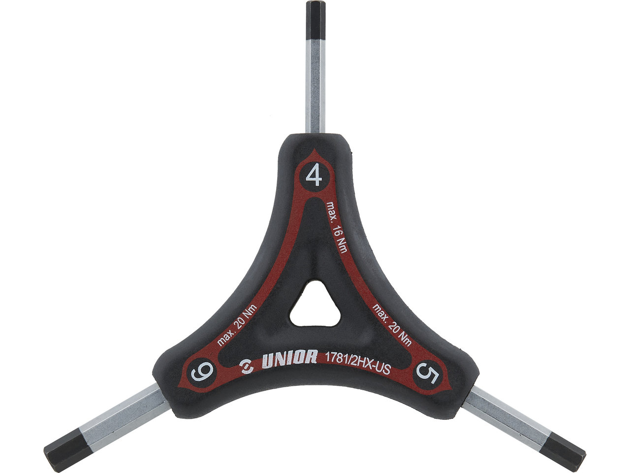 Unior Bike Tools Y-Schlüssel Innensechskant 4 - 6 mm 1781/2HX