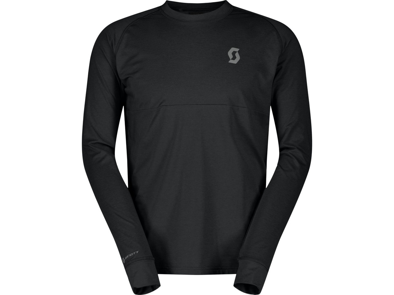 SCOTT Trail Storm Warm Light M L/S Shirt