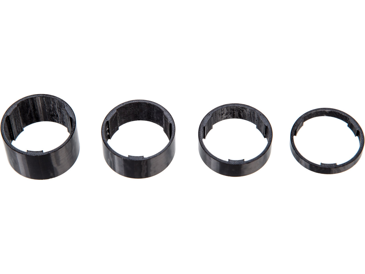 BBB Carbon Spacersett 4 stk BBB Carbon Spacersett 4 stk