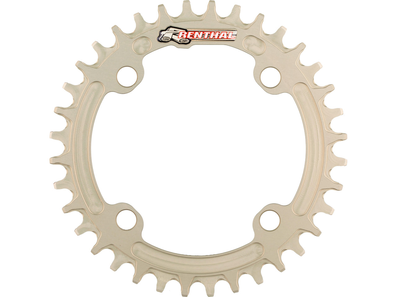 Renthal 1XR Kettenblatt, 4-Arm, 104 mm Lochkreis Renthal 1XR Kettenblatt, 4-Arm, 104 mm Lochkreis