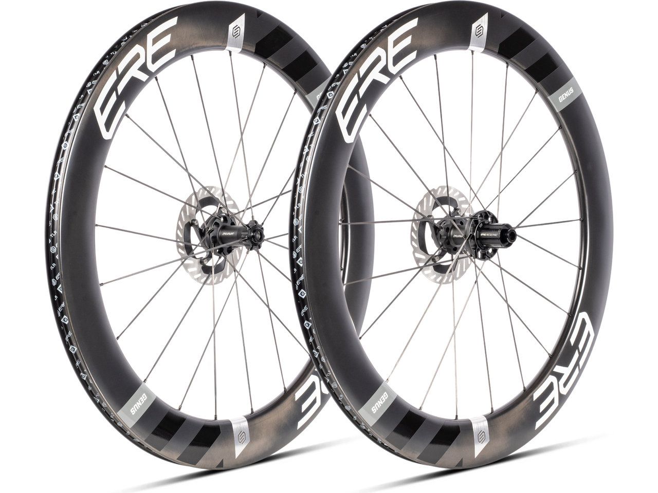 Ere Research Genus II AE65-R Team Carbon Disc Center Lock 28" Laufradsatz