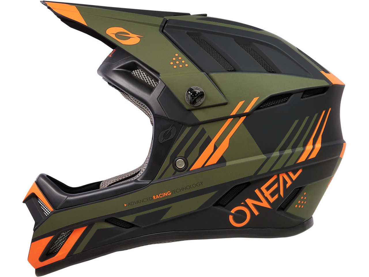 Black / orange / olive