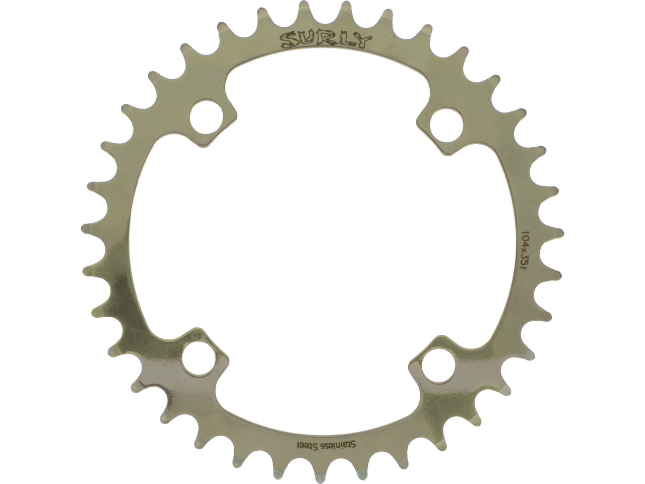 Kettenblatt, 4-arm, 104 Mm Lochkreis