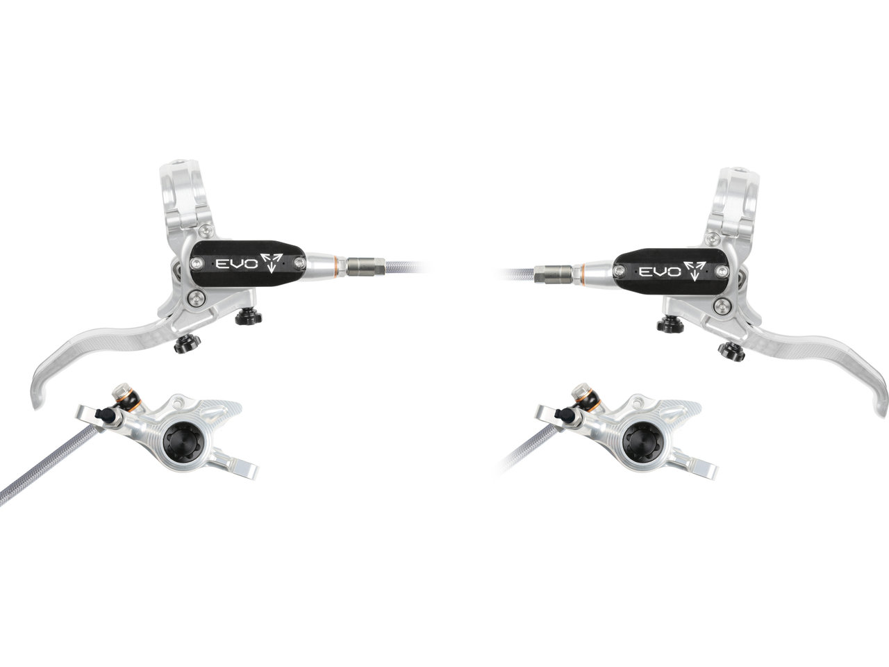 Evo X2 V+h Set Scheibenbremse Mit Stahlflexleitung