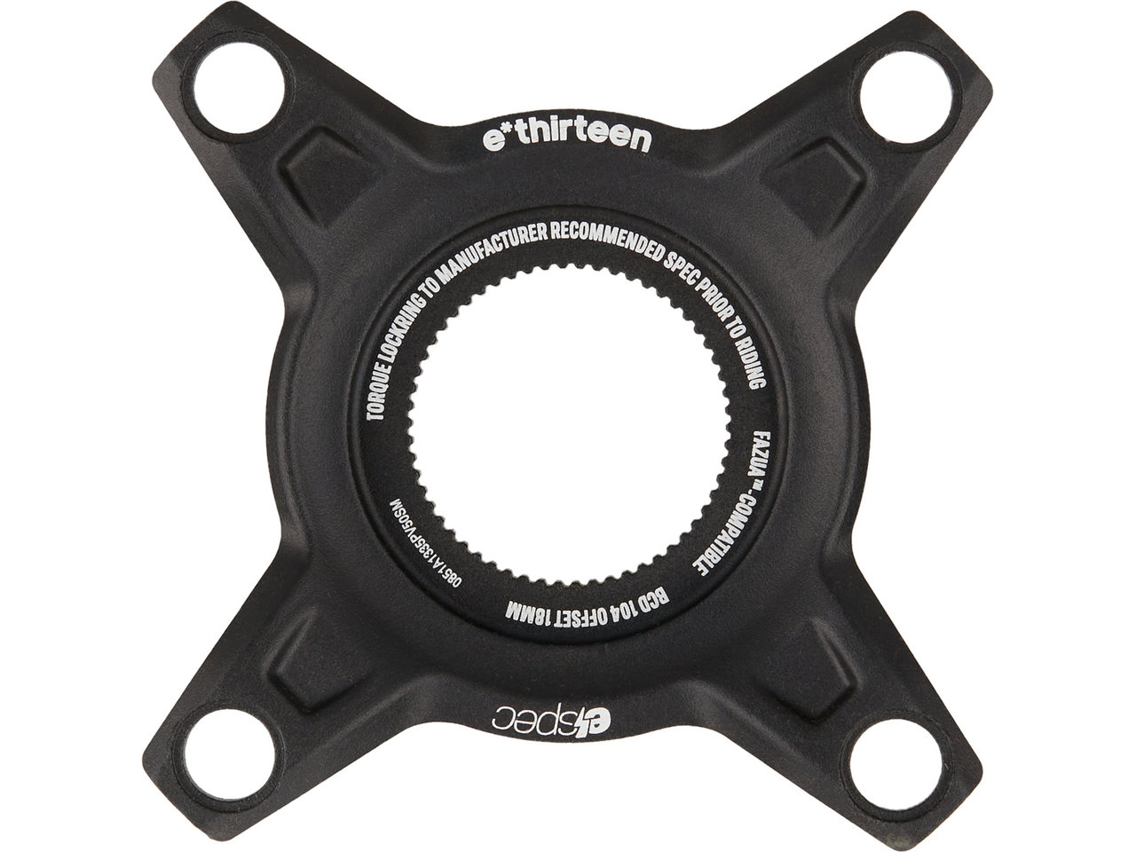 e*thirteen espec Direct Mount Spider 104 mm für Fazua Ride 60 e*thirteen espec Direct Mount Spider 104 mm für Fazua Ride 60
