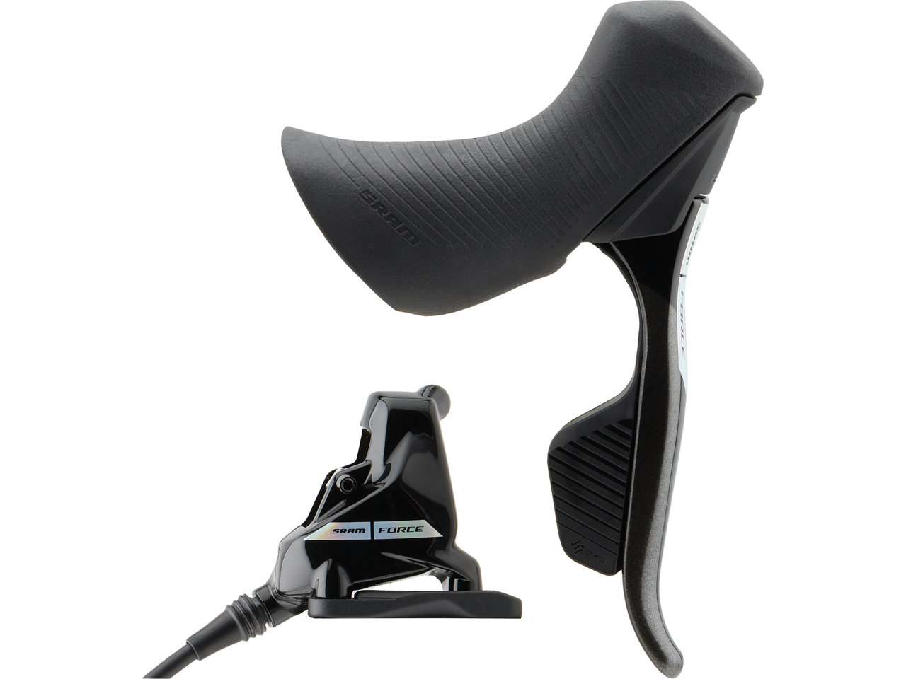 SRAM Force D2 eTap AXS HRD Scheibenbremse mit Schalt-/Bremsgriff