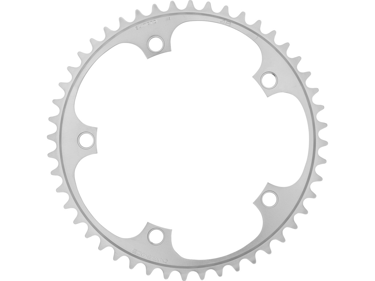 Shimano Dura-Ace Track Kettenblatt FC-7710 5-Arm 1-fach 1/2"x3/32"