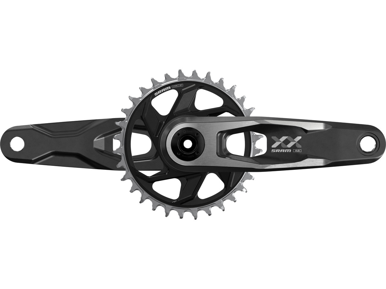 SRAM XX DH T-Type CL55 DUB 1x7-fach Kurbelgarnitur