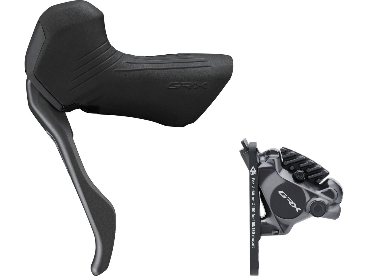 Shimano GRX Scheibenbremse BR-RX820 + Di2 ST-RX825 Shimano GRX Scheibenbremse BR-RX820 + Di2 ST-RX825