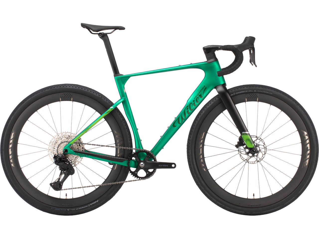 Rave Slr Id2 Grx Di2 1x12-fach Carbon Graff Aero 48 Gravelbike