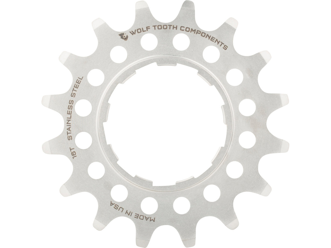 Wolf Tooth Edelstahl Singlespeed Ritzel