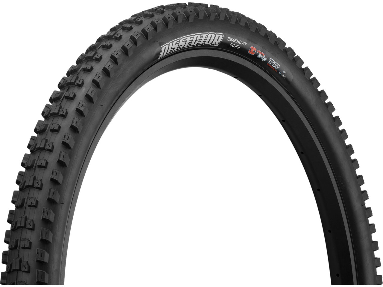 Maxxis Dissector 3C MaxxGrip Downhill WT TR 27,5" Faltreifen Maxxis Dissector 3C MaxxGrip Downhill WT TR 27,5" Faltreifen