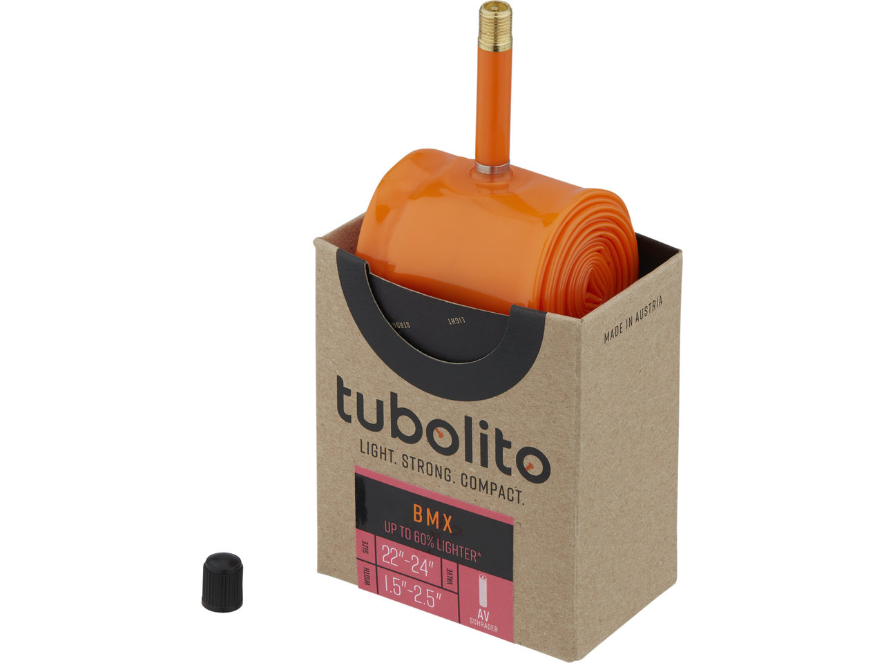 Tubolito Tubo-BMX 1,50-2,50 x 20" Bilventil Slange Tubolito Tubo-BMX 1,50-2,50 x 20" Bilventil Slange