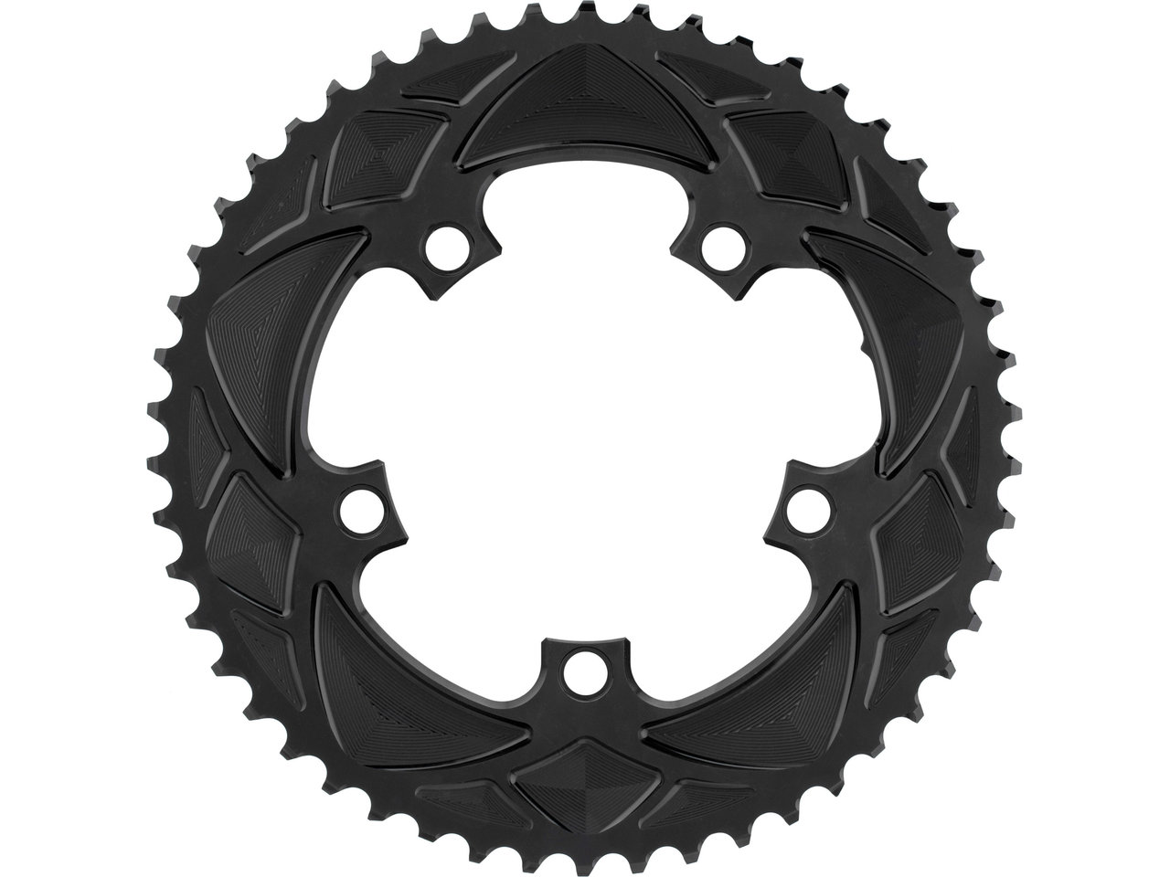 absoluteBLACK Round Road Kettenblatt für 110/5 BCD
