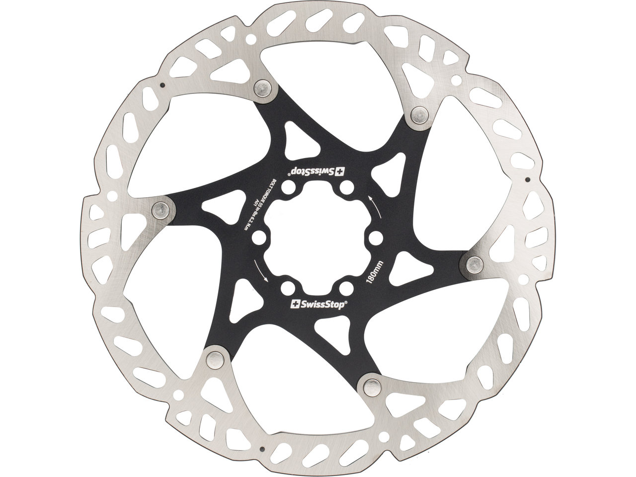 SwissStop Bremsscheibe Catalyst Pro 6-Loch 2-teilig